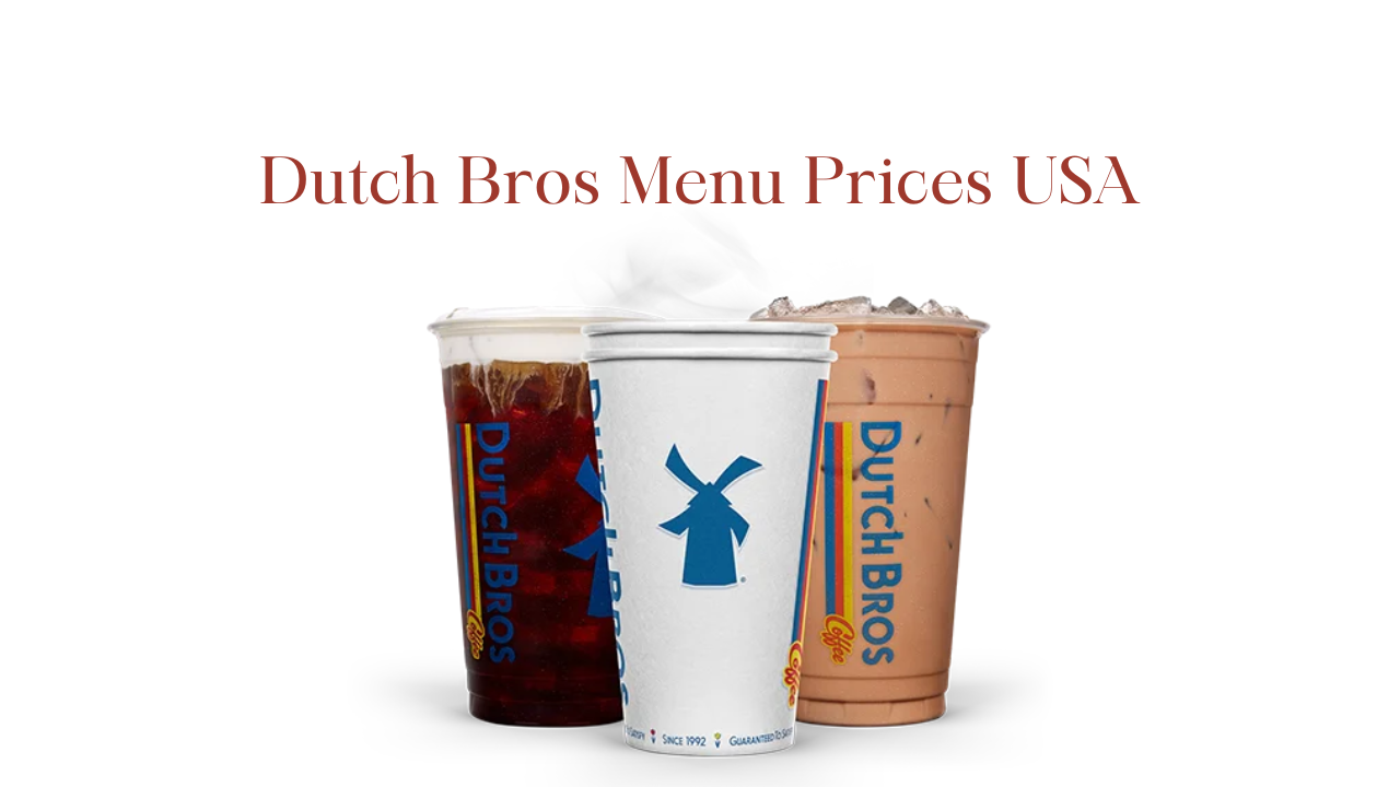 Dutch Bros Menu Prices USA