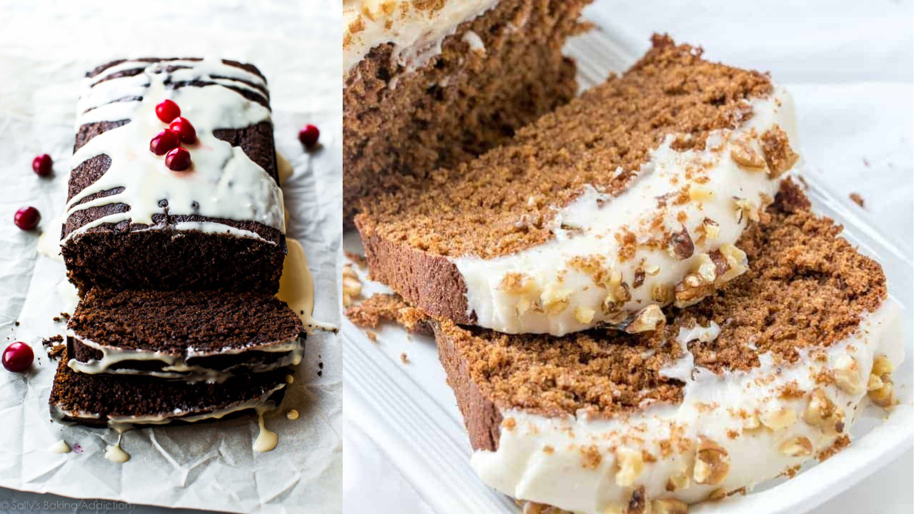 Spiced Gingerbread Loaf with Brown Butter Cream Cheese Frosting – A Cozy Holiday Bake
