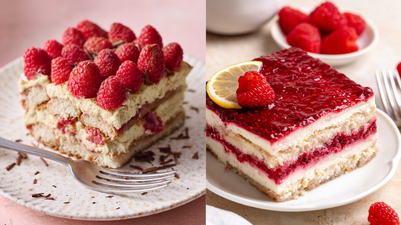 Raspberry and Cream Tiramisu Recipe